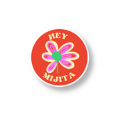 Hey Mijita Logo Sticker